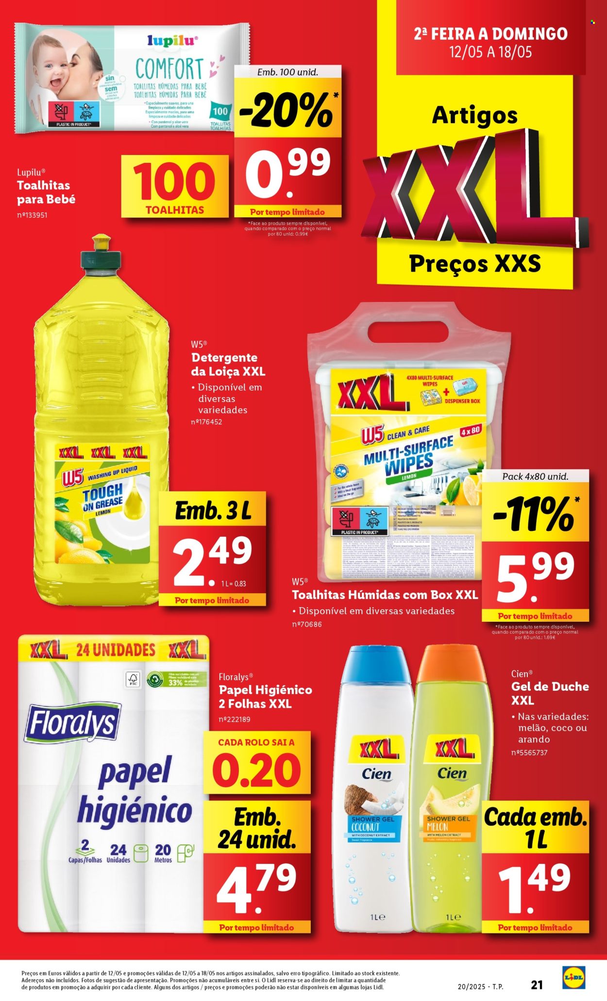 Folheto Lidl - 12.5.2025 - 18.5.2025.