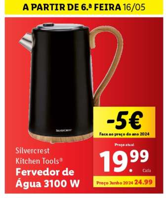 Silvercrest Kitchen Tools Fervedor de Água 3100 W