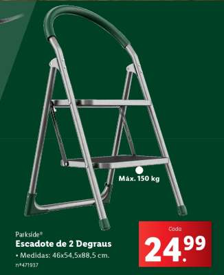 Escadote de 2 Degraus