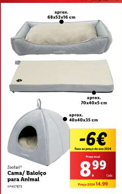 Zoofari Cama/Baloiço para Animal