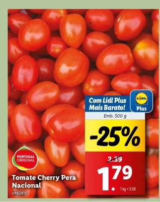 Tomate Cherry Pera Nacional