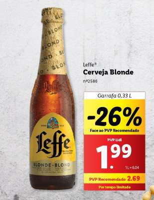 Leffe Cerveja Blonde