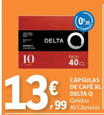 Cápsulas de Café XL Delta Q