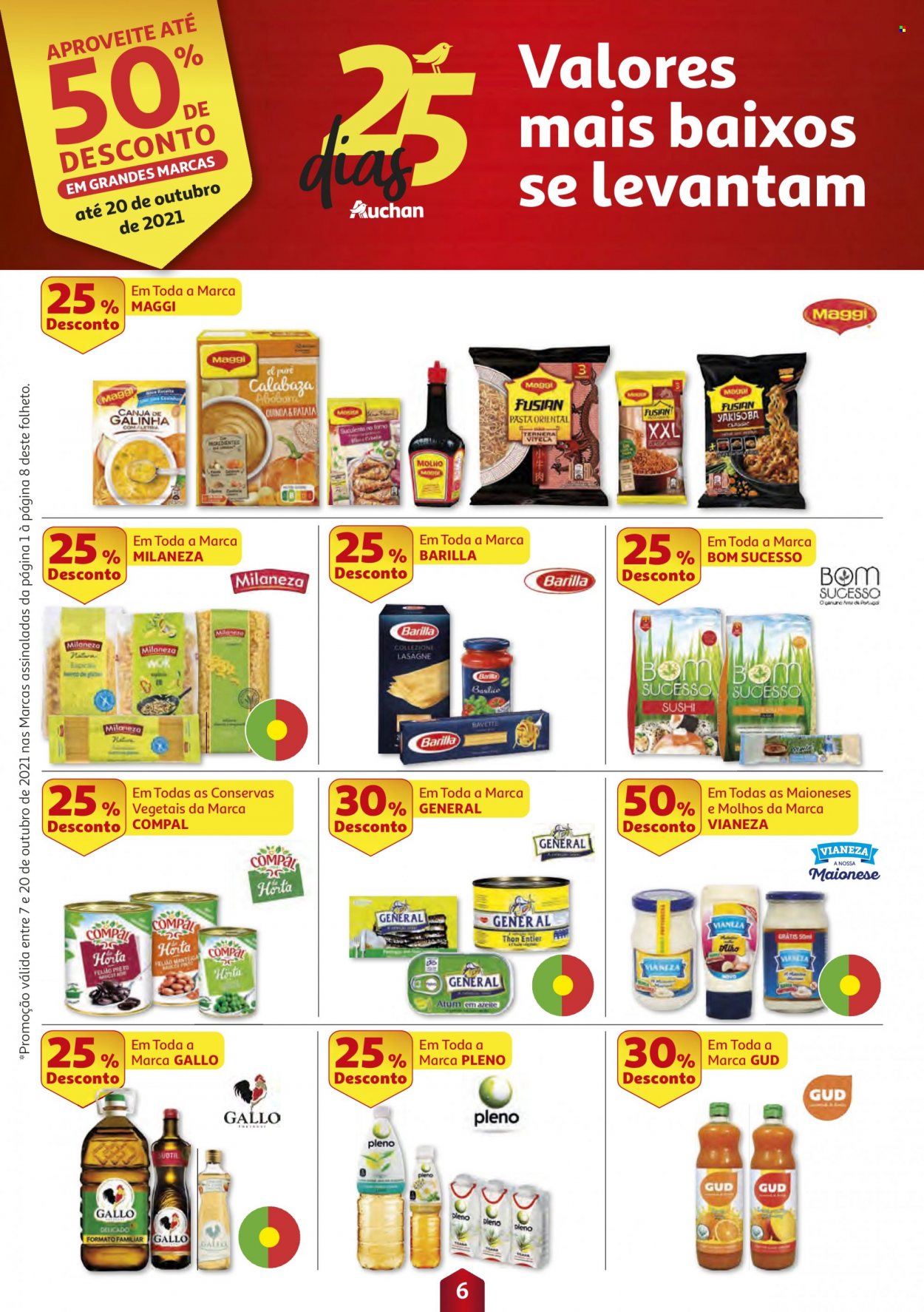 Folheto Auchan - 7.10.2021 - 20.10.2021.